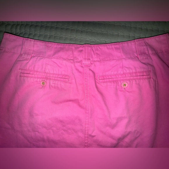 Vintage White Label Lilly Pulitzer Mini Skirt Pink Cotton shorts Size 8. GUC - Picture 6 of 9
